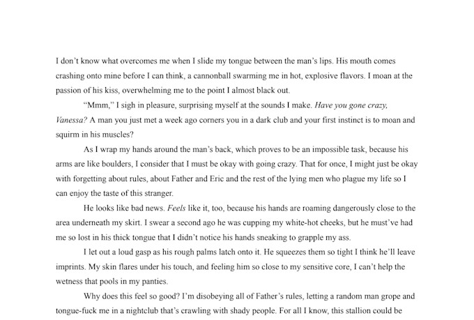 beta read your steamy romance